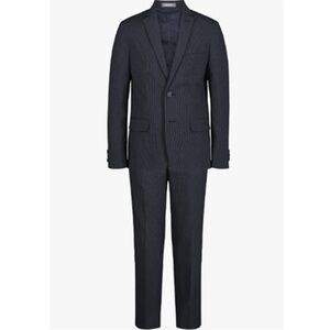 Van Heusen Boys' 2-Piece Suit Set Bank Blue 14 Husky